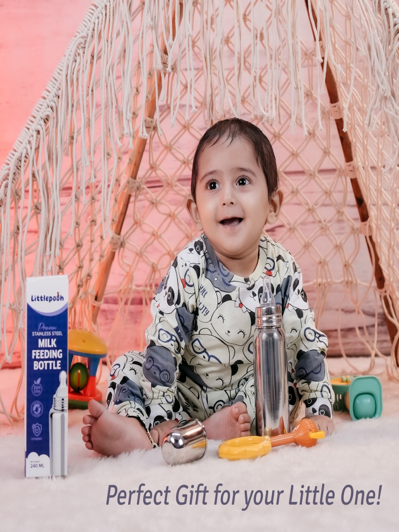 Stainless Steel Feeding Bottle