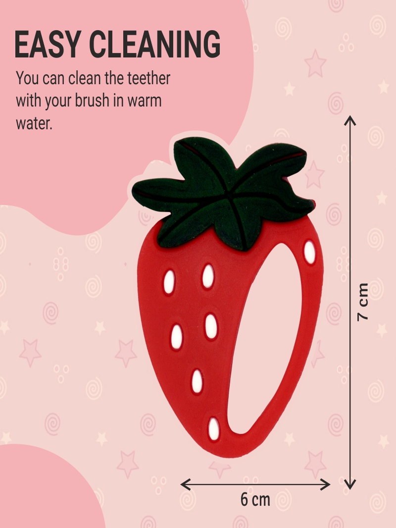 Strawberry Teether