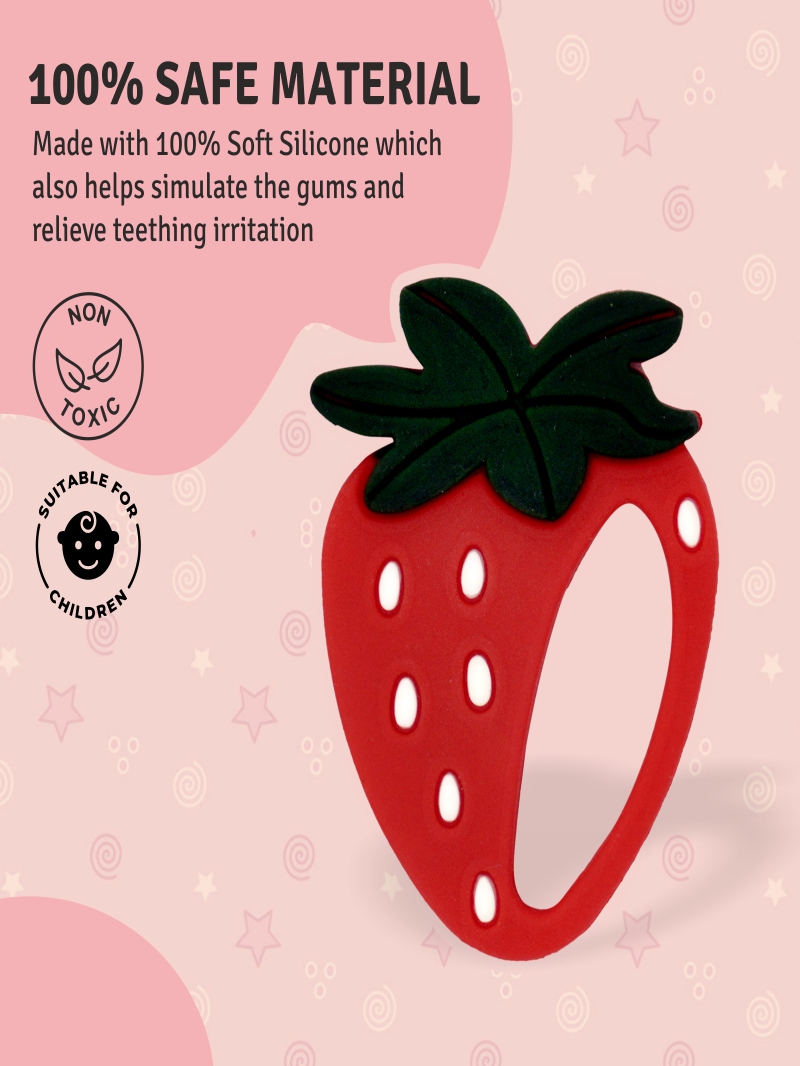 Strawberry Teether