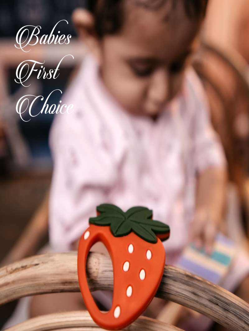 Strawberry Teether